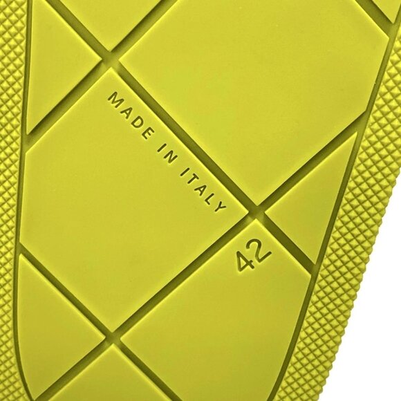 BOTTEGA VENETA The Slider Light Green Kiwi (yellow-green) - Sandals 480-080425 - Picture 11 of 12